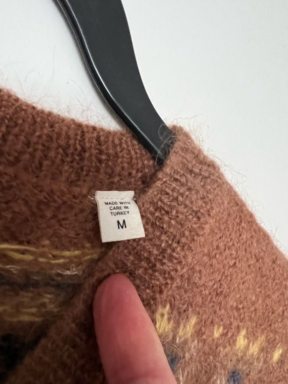 Doen Galway Fair Isle Knit Vest View 4